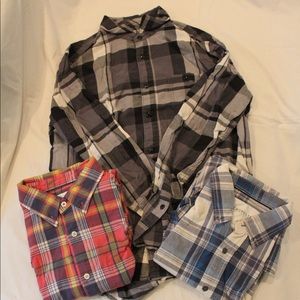 3 Aero Boy Flannels